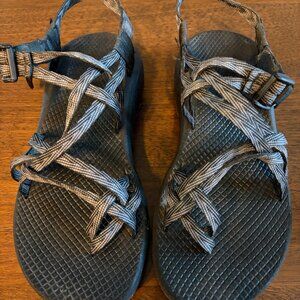 Grey Double Strap Chacos Sz 8